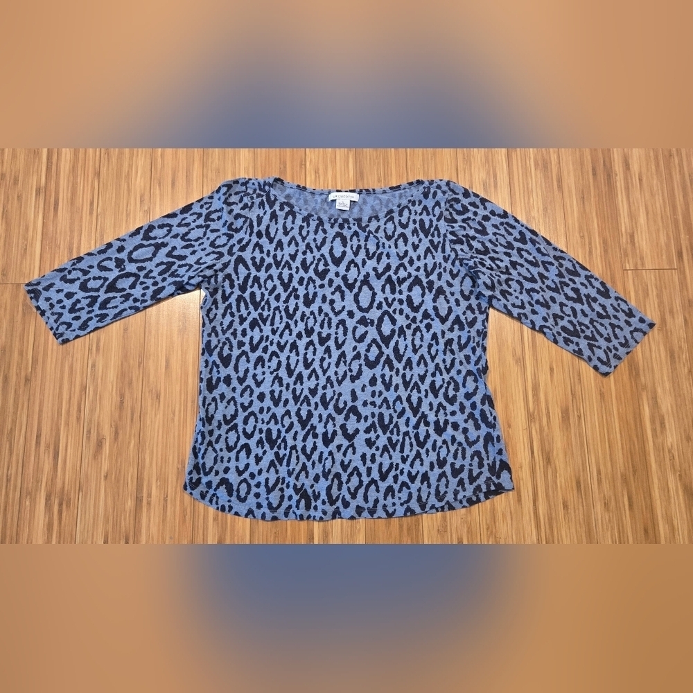 Liz Claiborne Leopard Top